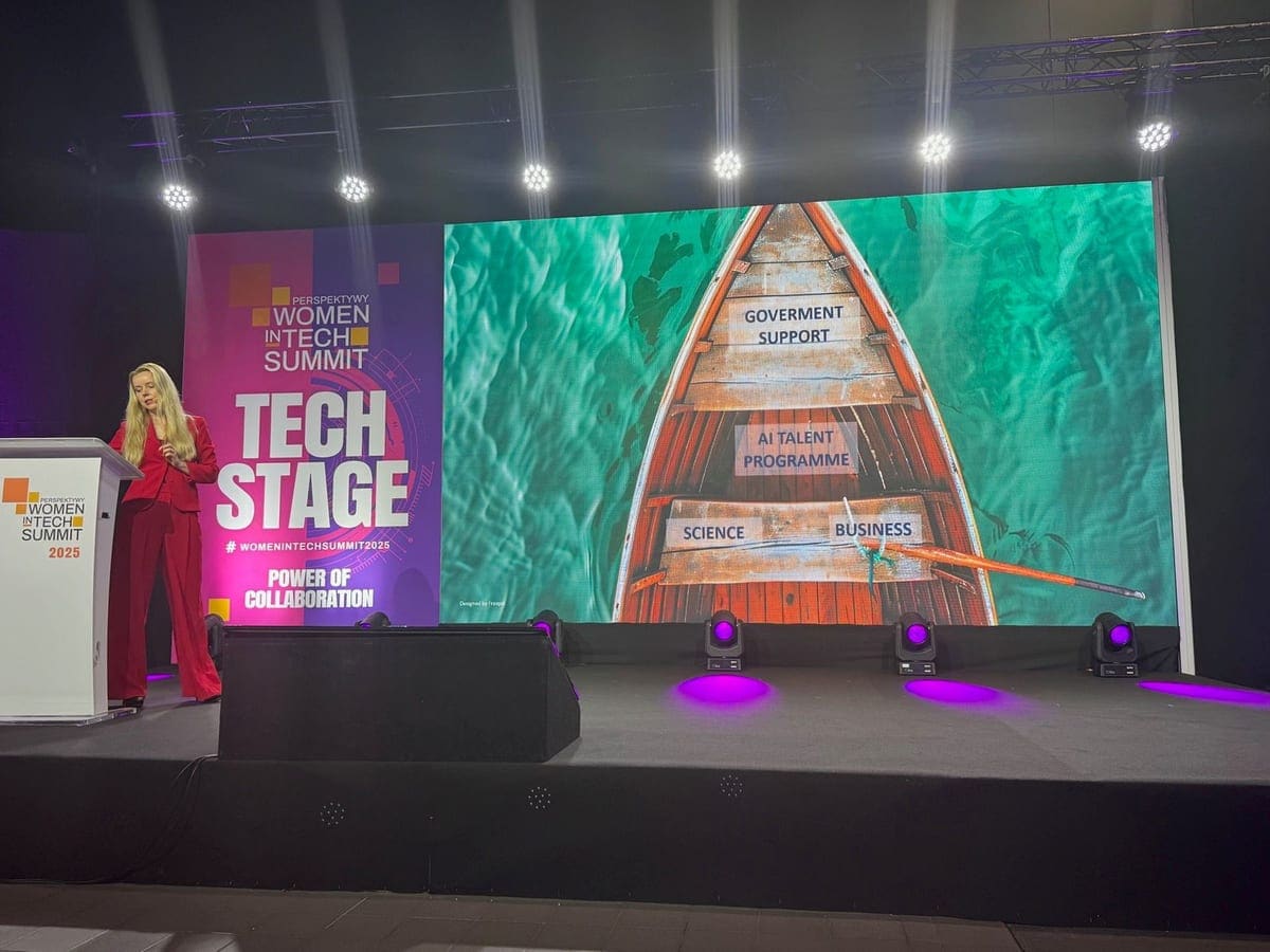 Joanna Szczegielniak występuje na Women in Tech Summit 2025