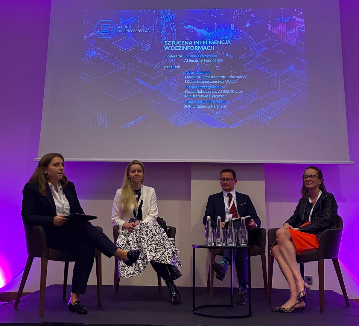 Joanna Szczegielniak na IV Forum Bezpieczeństwa
