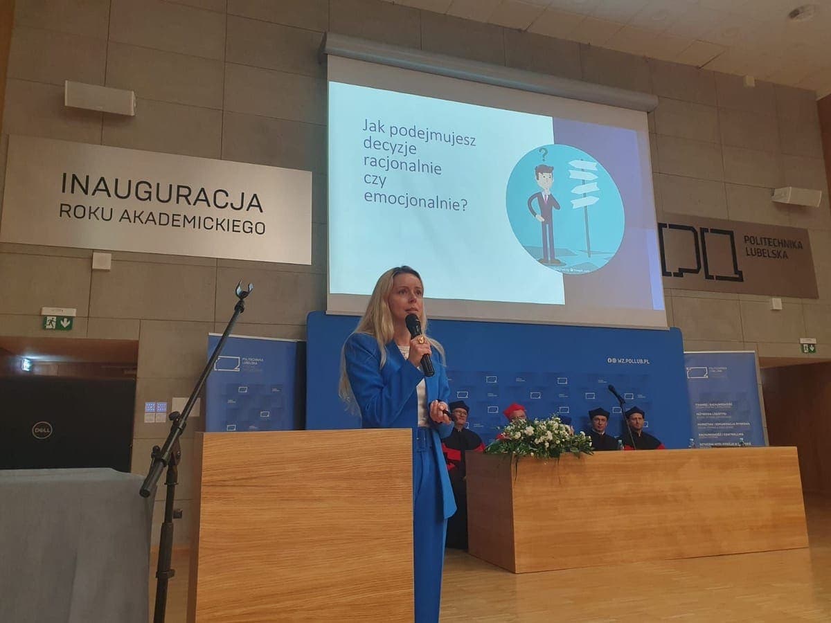 Joanna Szczegielniak - wykład inauguracyjny na Politechnice Lubelskiej