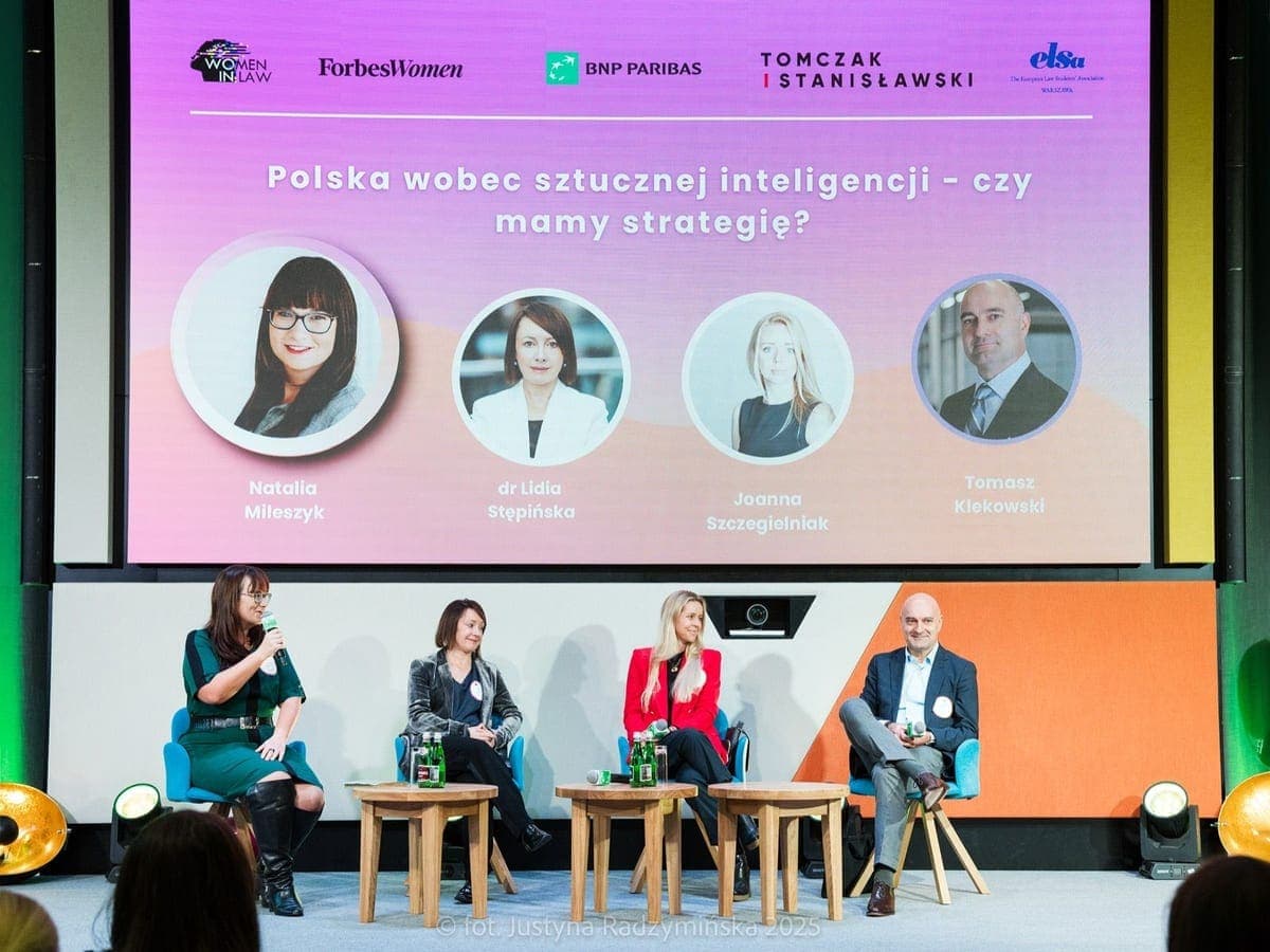 Joanna Szczegielniak na konferencji Women in Law 2025